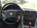 1998 BMW 7 Series Grey Interior Steering Wheel Photo