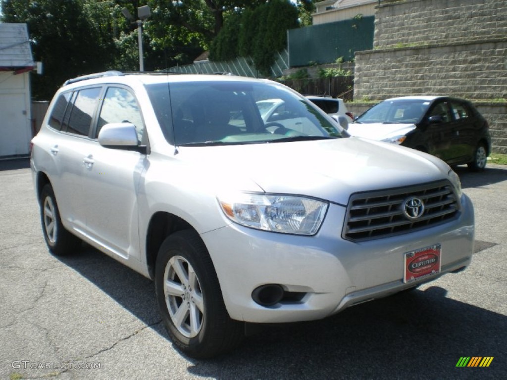 2010 Highlander V6 4WD - Classic Silver Metallic / Ash photo #5