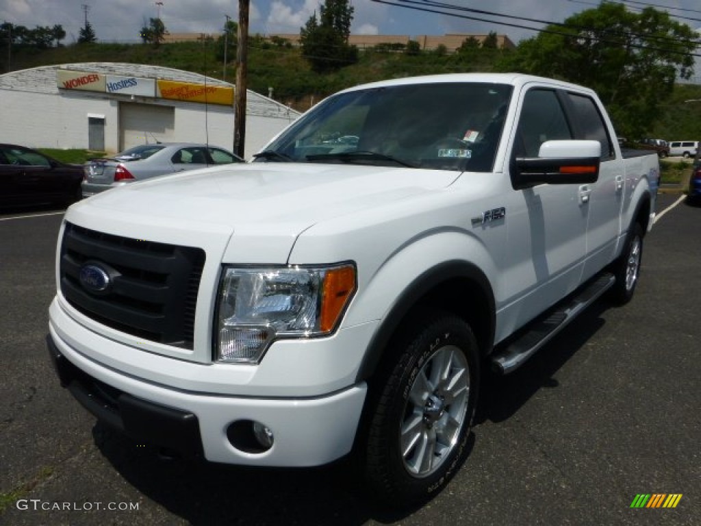 2010 F150 FX4 SuperCrew 4x4 - Oxford White / Black photo #5