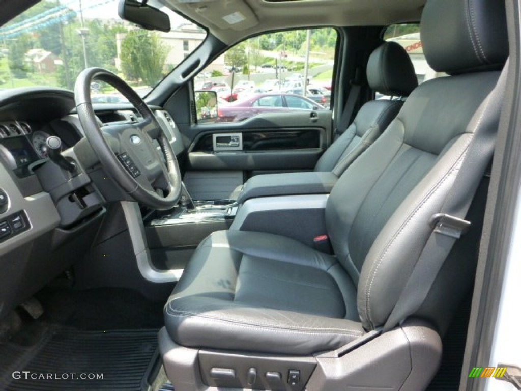 2010 F150 FX4 SuperCrew 4x4 - Oxford White / Black photo #8