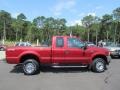 2002 Toreador Red Metallic Ford F250 Super Duty XLT SuperCab 4x4  photo #5