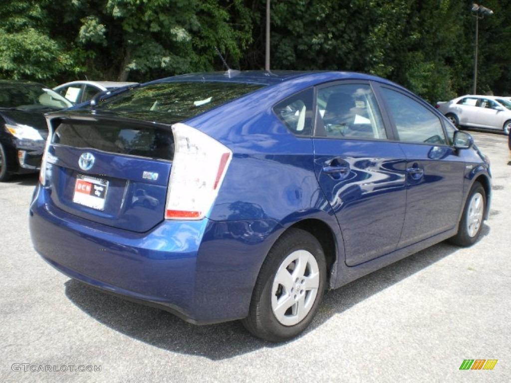 2010 Prius Hybrid II - Blue Ribbon Metallic / Misty Gray photo #6