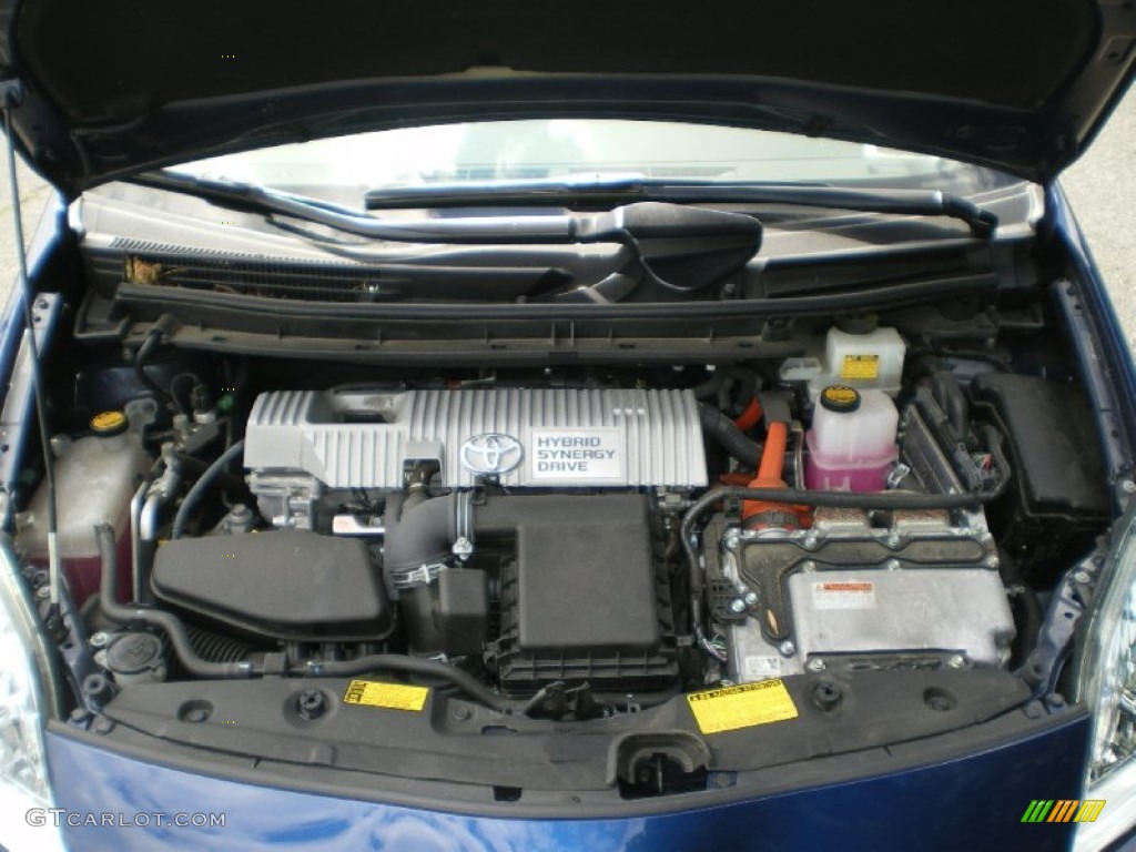 2010 Prius Hybrid II - Blue Ribbon Metallic / Misty Gray photo #14
