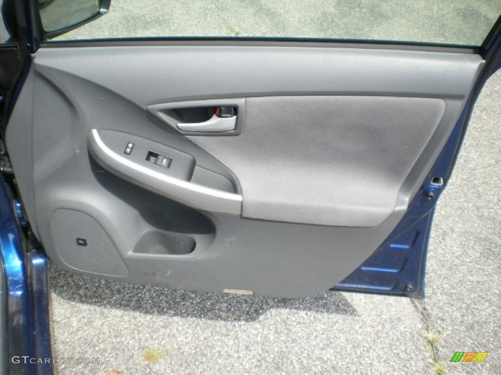 2010 Prius Hybrid II - Blue Ribbon Metallic / Misty Gray photo #20