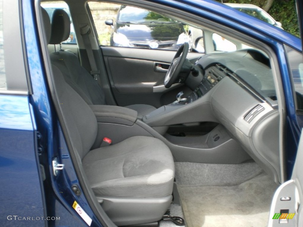 2010 Prius Hybrid II - Blue Ribbon Metallic / Misty Gray photo #21