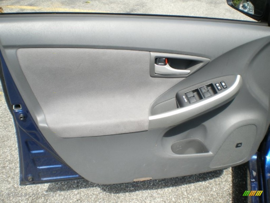 2010 Prius Hybrid II - Blue Ribbon Metallic / Misty Gray photo #24