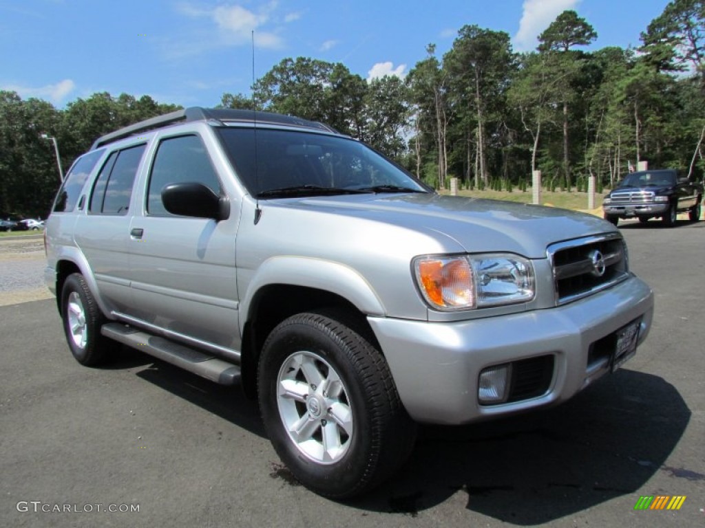 Chrome Silver Metallic 2003 Nissan Pathfinder SE 4x4 Exterior Photo #68632669