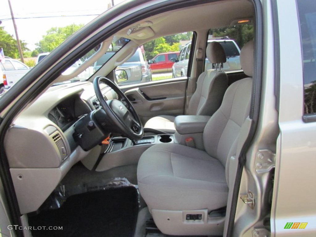 2003 Grand Cherokee Laredo 4x4 - Bright Silver Metallic / Dark Slate Gray photo #16
