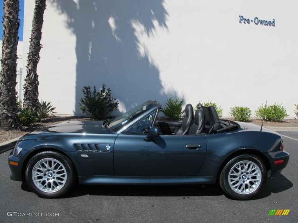 Special Order Blue-Grey Metallic 2001 BMW Z3 2.5i Roadster Exterior Photo #68633957