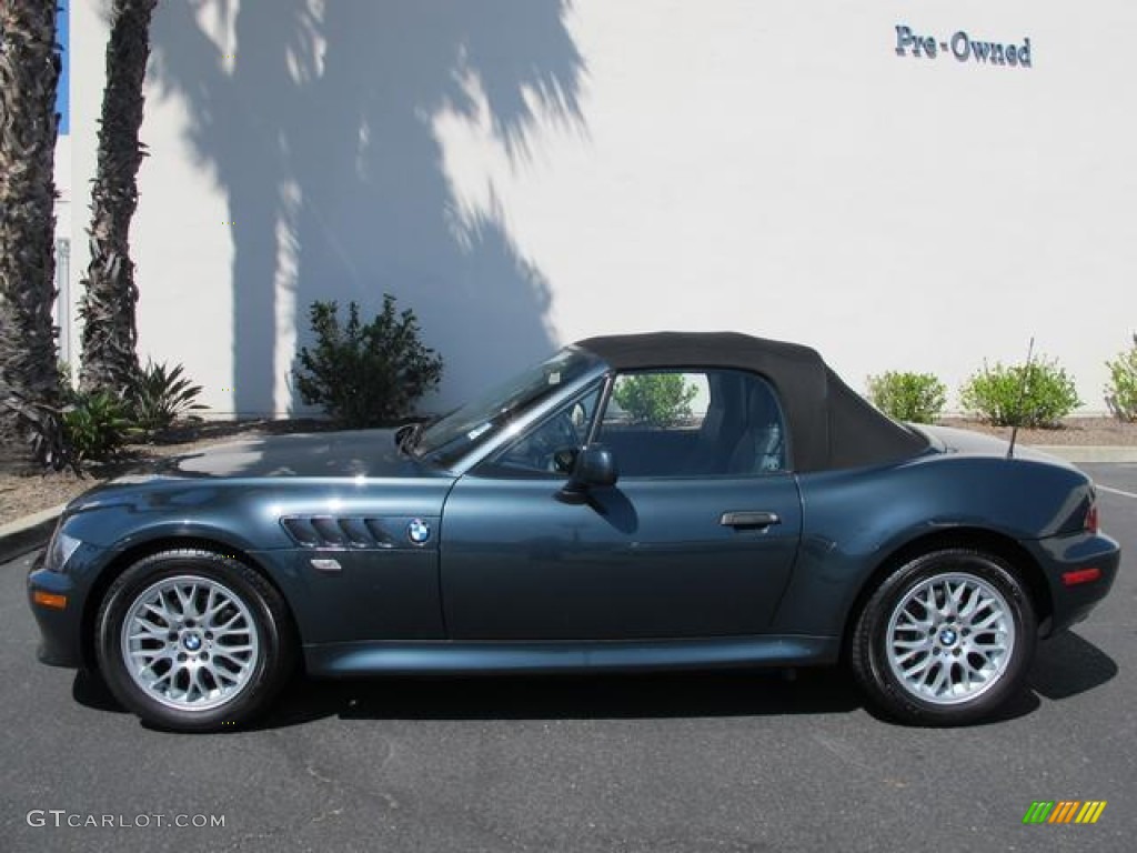 Special Order Blue-Grey Metallic 2001 BMW Z3 2.5i Roadster Exterior Photo #68633965