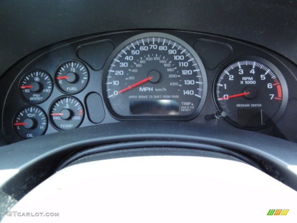 2005 Chevrolet Monte Carlo Supercharged SS Gauges Photos