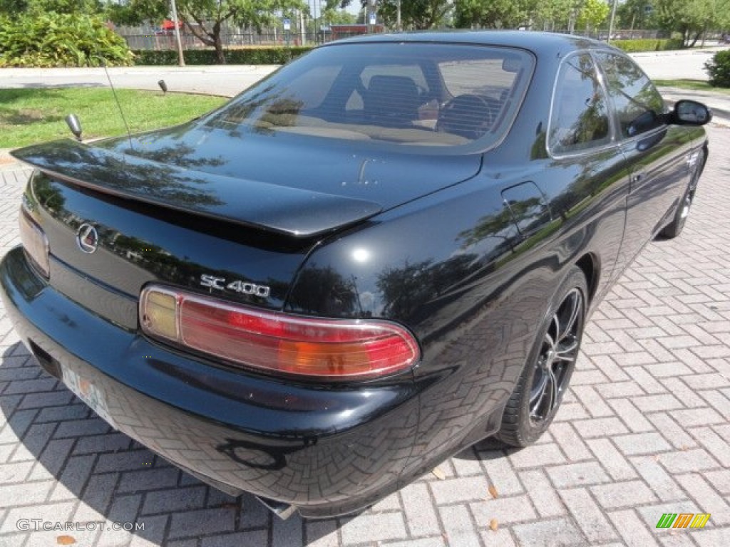 1998 SC 400 - Black / Beige photo #3