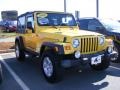 2006 Solar Yellow Jeep Wrangler Unlimited Rubicon 4x4  photo #3