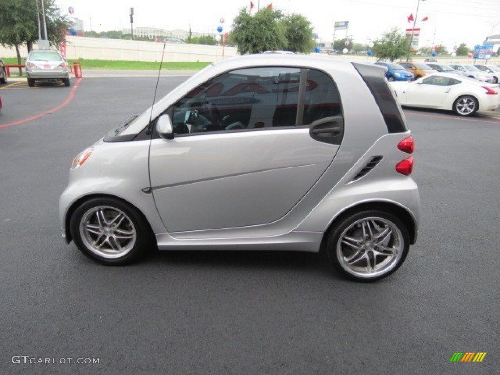 Silver Metallic 2009 Smart fortwo BRABUS coupe Exterior Photo #68635690