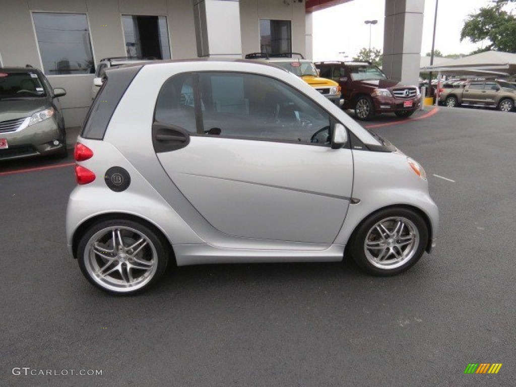 Silver Metallic 2009 Smart fortwo BRABUS coupe Exterior Photo #68635729