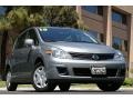 2010 Magnetic Gray Metallic Nissan Versa 1.8 S Hatchback  photo #1