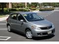 2010 Magnetic Gray Metallic Nissan Versa 1.8 S Hatchback  photo #2
