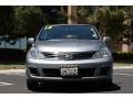 2010 Magnetic Gray Metallic Nissan Versa 1.8 S Hatchback  photo #3