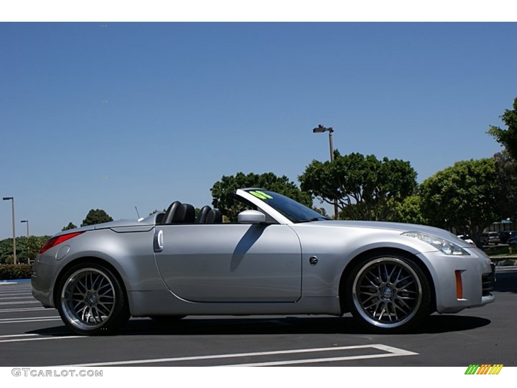 2008 350Z Enthusiast Roadster - Silver Alloy / Charcoal photo #5