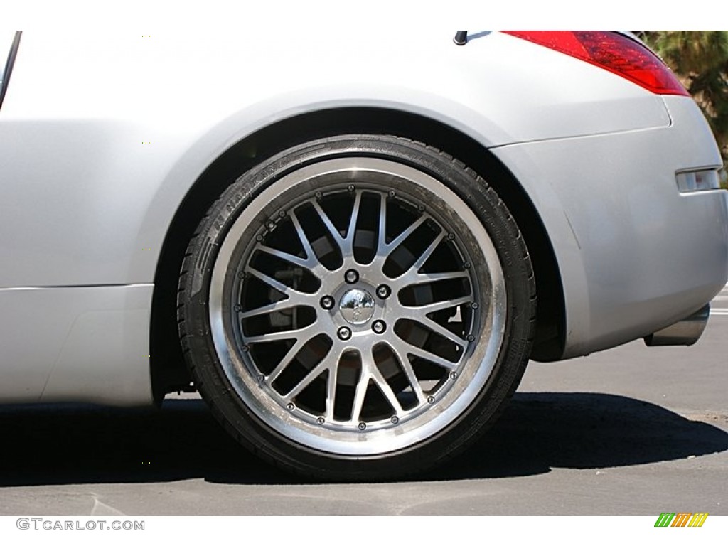 2008 350Z Enthusiast Roadster - Silver Alloy / Charcoal photo #11
