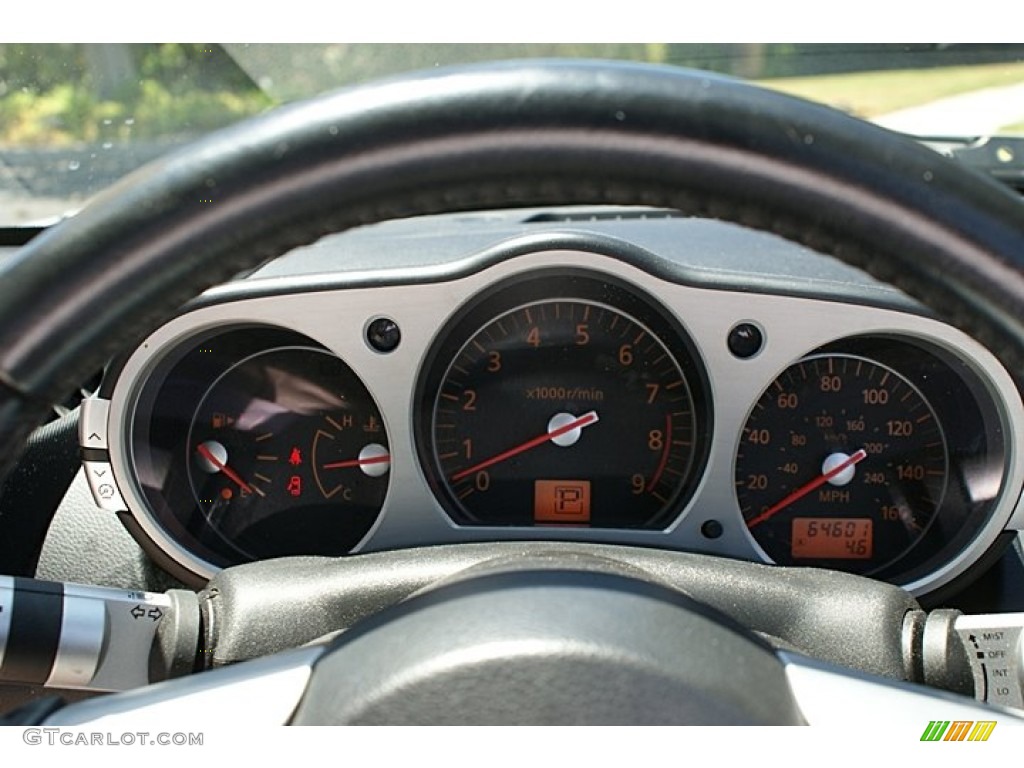 2008 350Z Enthusiast Roadster - Silver Alloy / Charcoal photo #19