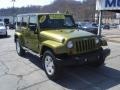 2007 Rescue Green Metallic Jeep Wrangler Unlimited Sahara 4x4  photo #8