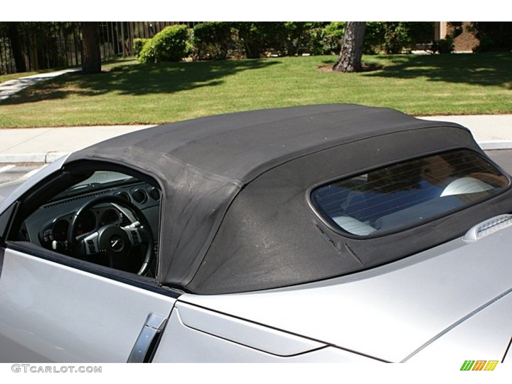 2008 350Z Enthusiast Roadster - Silver Alloy / Charcoal photo #32