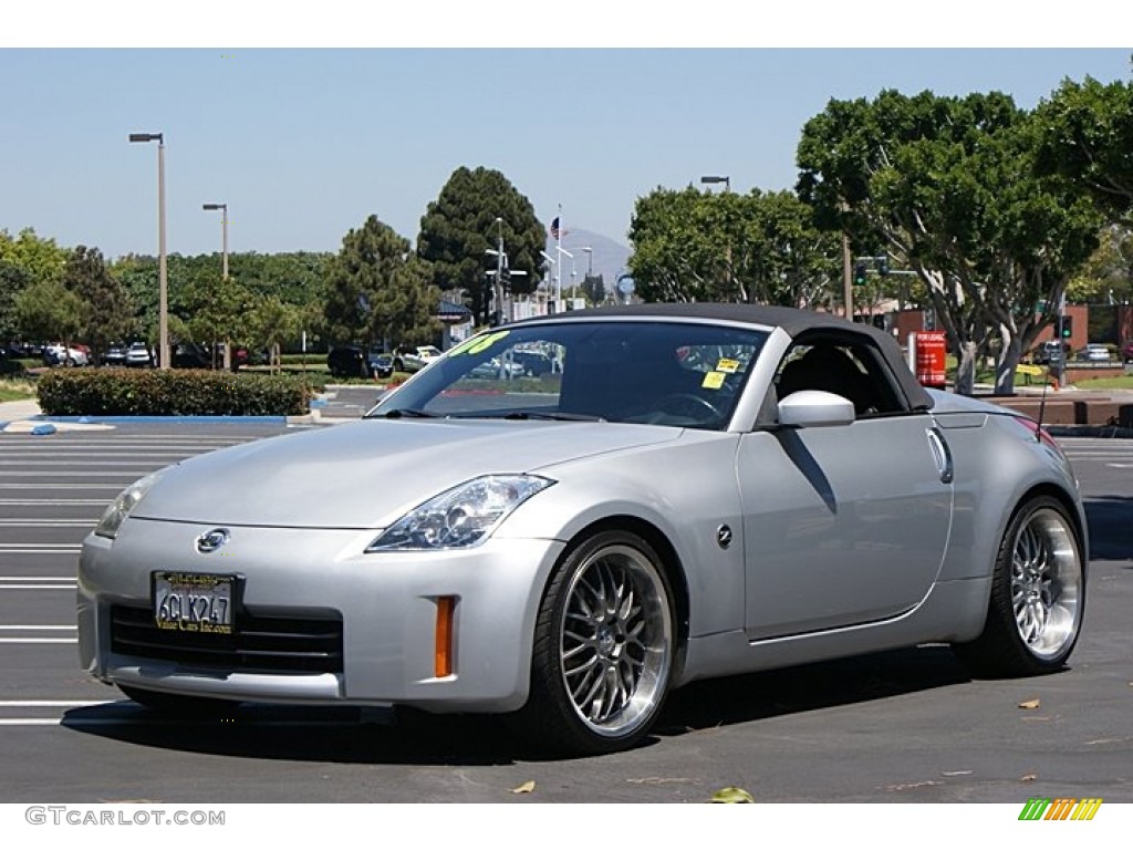 2008 350Z Enthusiast Roadster - Silver Alloy / Charcoal photo #34