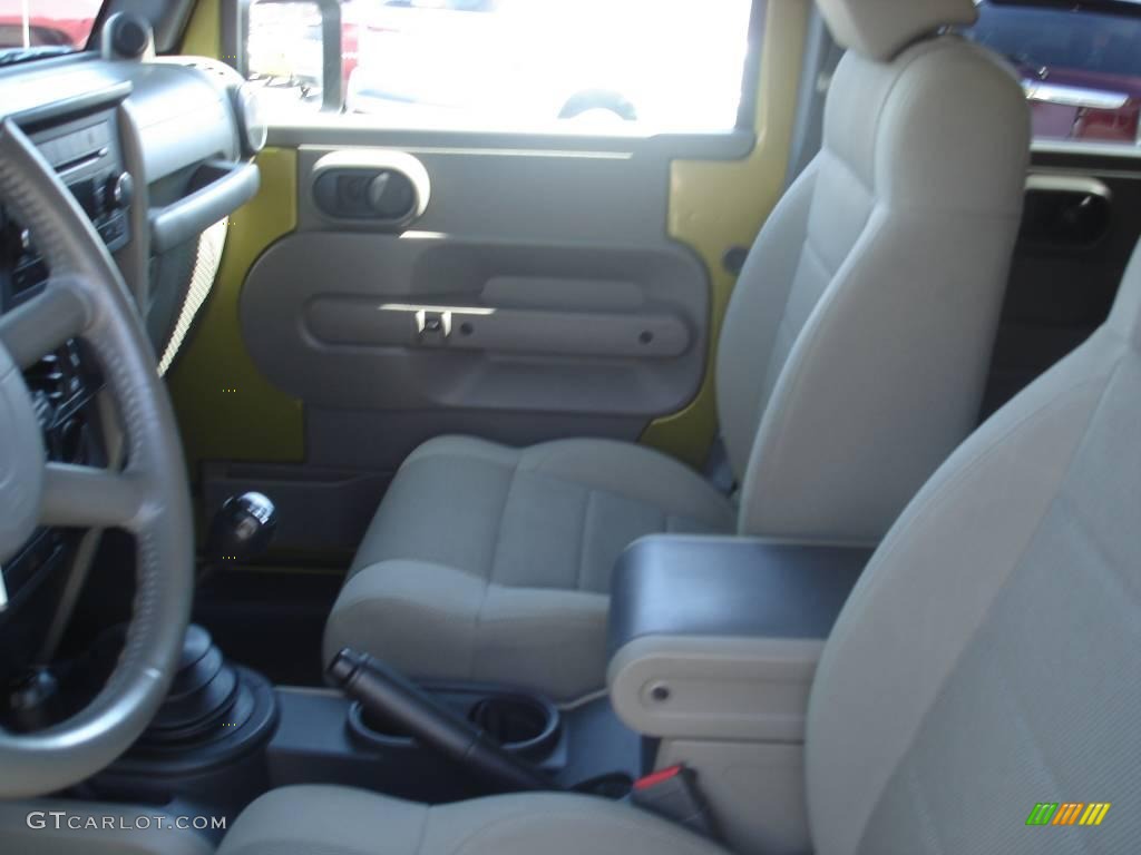 2007 Wrangler Unlimited Sahara 4x4 - Rescue Green Metallic / Dark Slate Gray/Medium Slate Gray photo #16