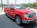 2012 Race Red Ford F150 XLT SuperCrew  photo #8
