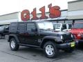 2009 Black Jeep Wrangler Unlimited X 4x4  photo #1