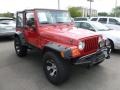 2006 Flame Red Jeep Wrangler SE 4x4  photo #1