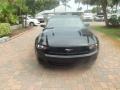 Black - Mustang V6 Premium Convertible Photo No. 7