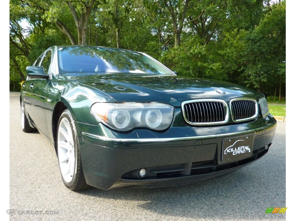 Oxford Green Metallic BMW 7 Series