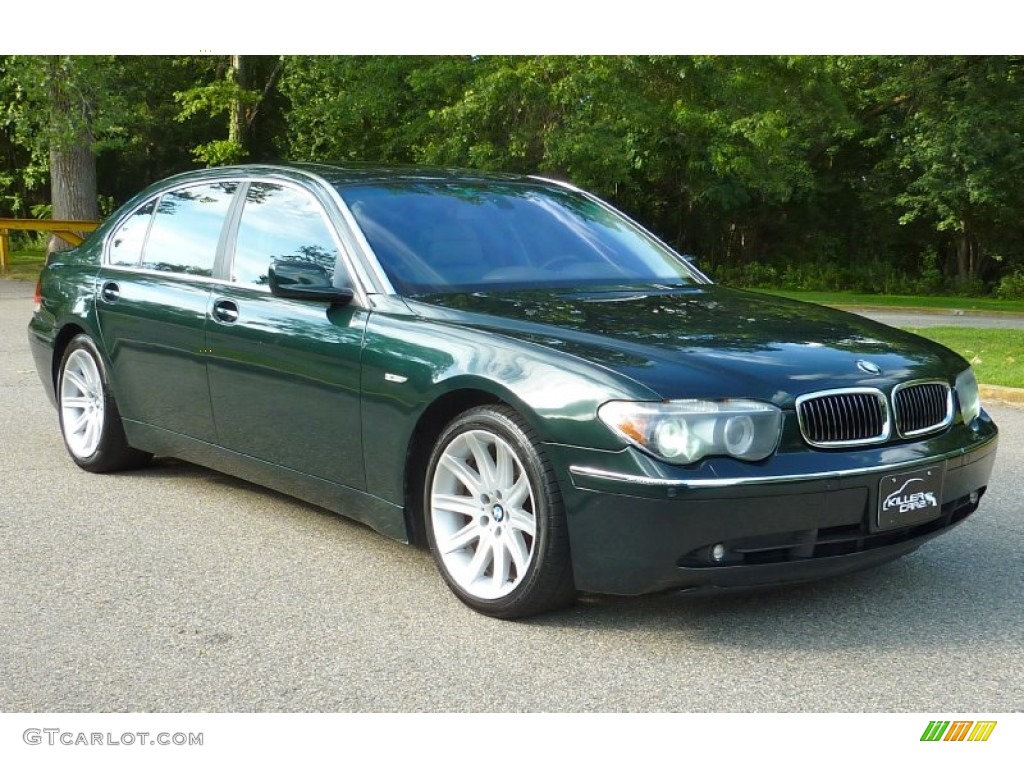Oxford Green Metallic 2004 BMW 7 Series 745Li Sedan Exterior Photo #68641267