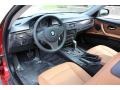 Saddle Brown Prime Interior Photo for 2012 BMW 3 Series #68641417