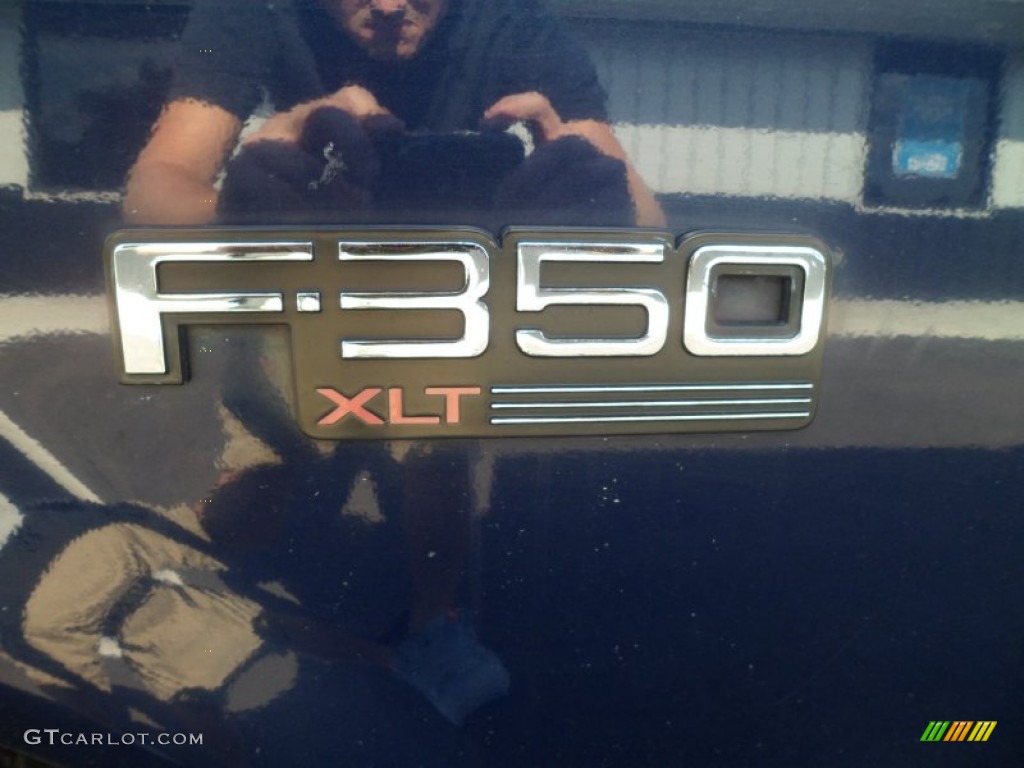 1995 Ford F350 XLT Crew Cab Dually Marks and Logos Photo #68641423