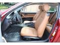 Saddle Brown Front Seat Photo for 2012 BMW 3 Series #68641426