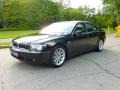 2002 Black Sapphire Metallic BMW 7 Series 745Li Sedan  photo #3