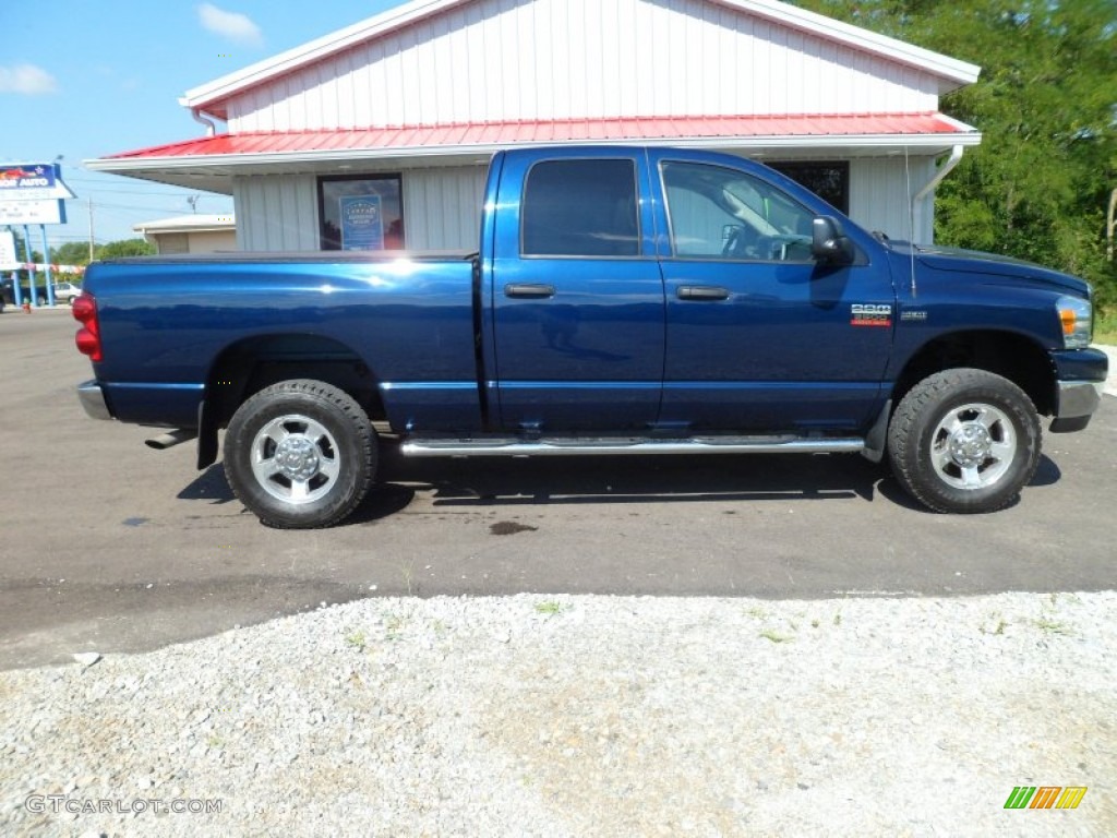 Patriot Blue Pearl 2009 Dodge Ram 2500 Big Horn Edition Quad Cab 4x4 Exterior Photo #68641693