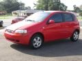 Victory Red - Aveo LS Hatchback Photo No. 2