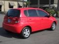 Victory Red - Aveo LS Hatchback Photo No. 6