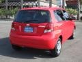 Victory Red - Aveo LS Hatchback Photo No. 7