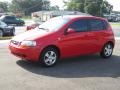 Victory Red - Aveo LS Hatchback Photo No. 12
