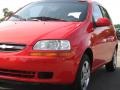 Victory Red - Aveo LS Hatchback Photo No. 15