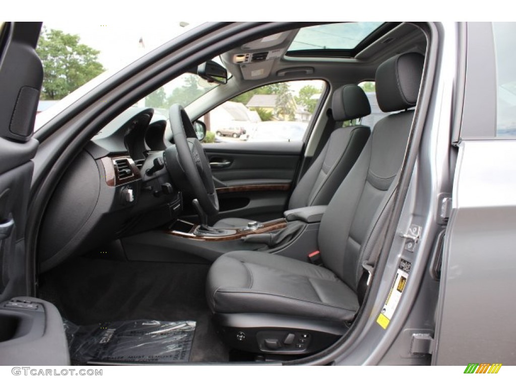 2009 3 Series 328xi Sedan - Space Grey Metallic / Black photo #11