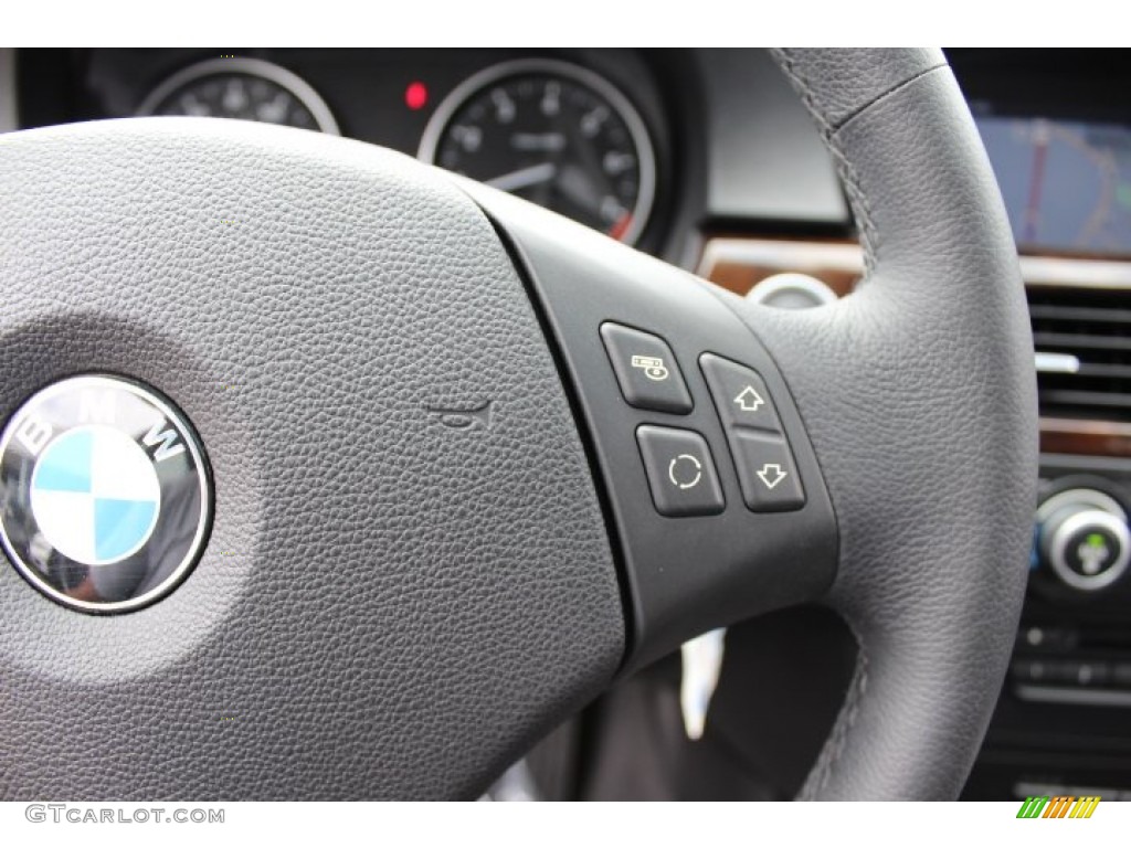 2009 3 Series 328xi Sedan - Space Grey Metallic / Black photo #18