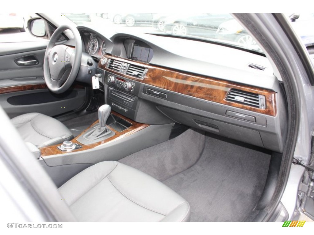 2009 3 Series 328xi Sedan - Space Grey Metallic / Black photo #25