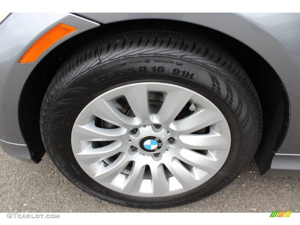 2009 3 Series 328xi Sedan - Space Grey Metallic / Black photo #31