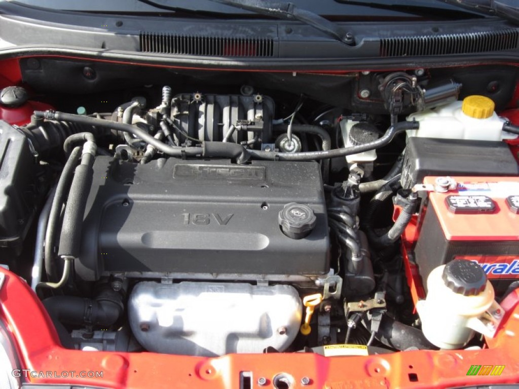 2006 Chevrolet Aveo LS Hatchback Engine Photos